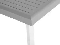 Gartentisch Grau Ausziehbar 175/255 X 100 Cm Pereta