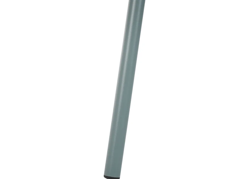 Gartentisch Metall Hellblau 160 X 90 Cm Calvi