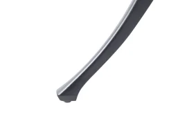 Gartentisch Schwarz Aluminium 90 Cm Ancona