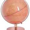 Globus Rosa Metallfus Metallic-Effekt 28 Cm Cabot