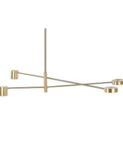 Hangelampe Gold 4-Flammig Bandon