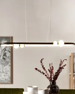 Hangelampe Led Schwarz Feale