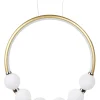 Hangelampe Metall Gold Fane