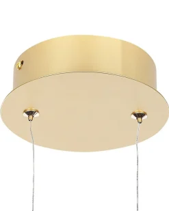 Hangelampe Metall Gold Fane