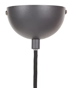 Hangelampe Metall Schwarz / Gold Kugelform Bojana