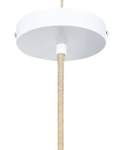 Hangelampe Rattan Gelb / Naturlich Batali