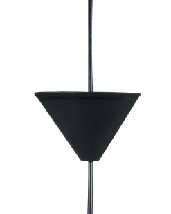 Hangelampe Rattan Schwarz / Naturlich Boeri