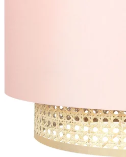 Hangelampe Rosa / Naturlich Yumuri
