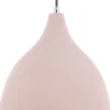 Hangeleuchte Beton Rosa Glockenform Lambro