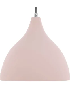 Hangeleuchte Beton Rosa Glockenform Lambro