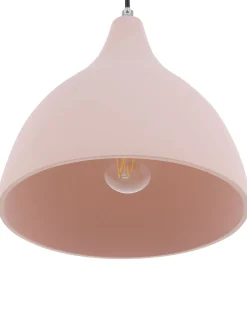 Hangeleuchte Beton Rosa Glockenform Lambro