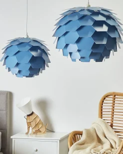 Hangeleuchte Blau Zapfenform Segre Klein