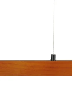 Hangeleuchte Eichenholz Braun Integriertes Led-Licht Dimmbar Stewarts
