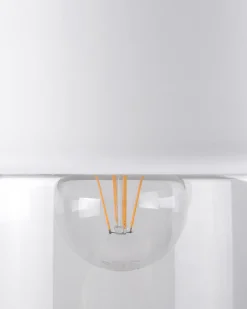 Hangeleuchte Glas Weis / Transparent Rund Jurua