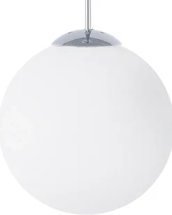 Hangeleuchte Glas Weis Kugelform Barrow L