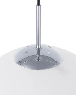 Hangeleuchte Glas Weis Kugelform Barrow L