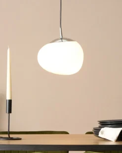 Hangeleuchte Glas Weis Liffel