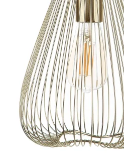 Hangeleuchte Gold Kegelform Conca