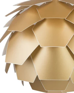 Hangeleuchte Gold Zapfenform Segre Klein