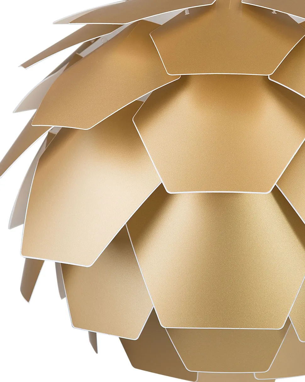 Hangeleuchte Gold Zapfenform Segre Klein