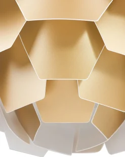 Hangeleuchte Gold Zapfenform Segre Klein