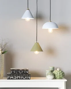 Hangeleuchte Hellblau Kegelform Aragon