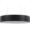 Hangeleuchte Led Schwarz Ringform Lenya