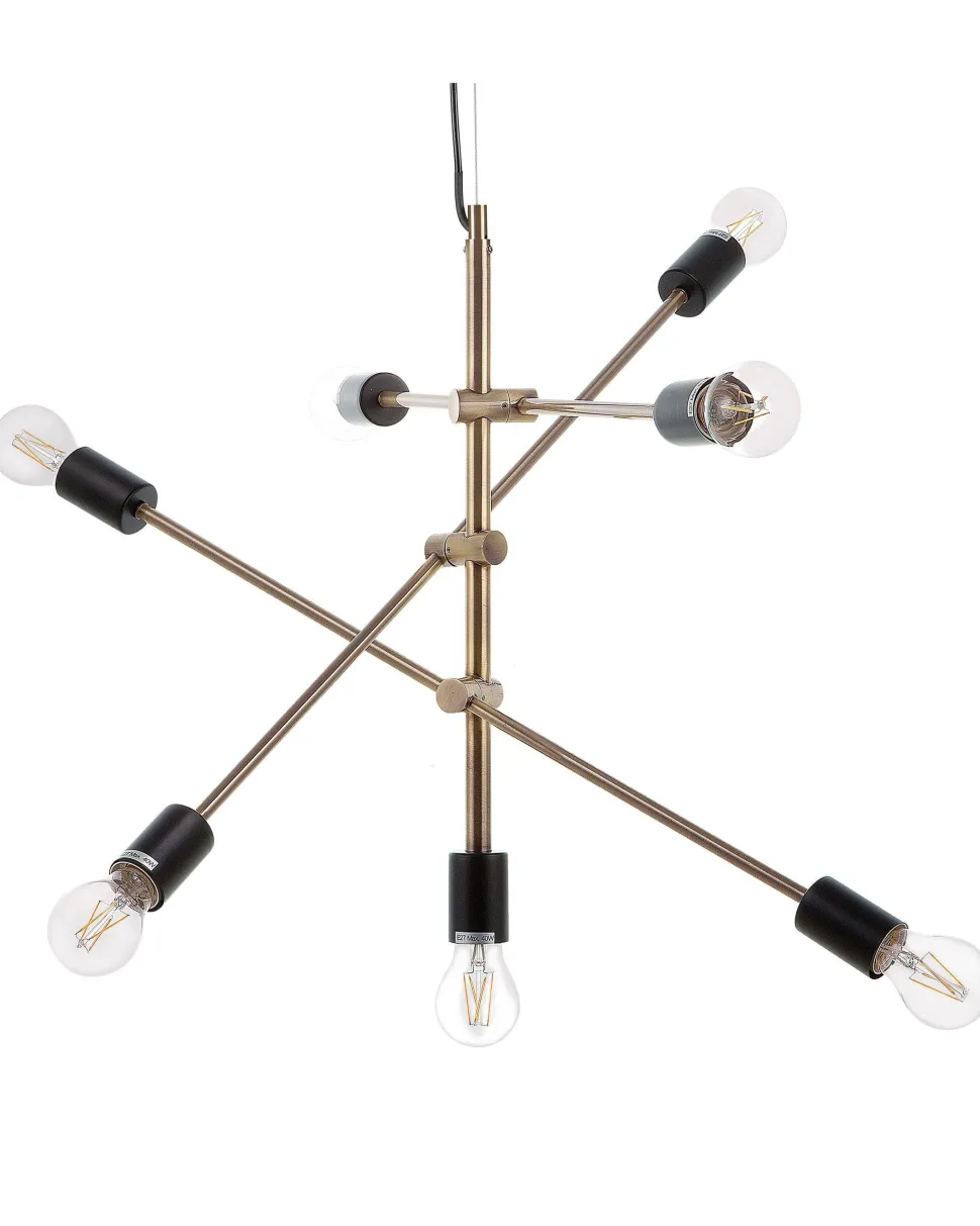 Hangeleuchte Messing 7-Flammig Cremera