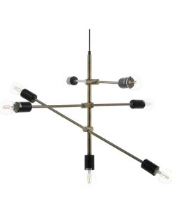 Hangeleuchte Messing 7-Flammig Cremera
