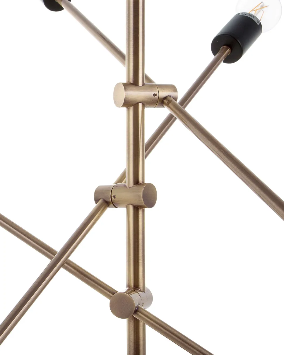 Hangeleuchte Messing 7-Flammig Cremera