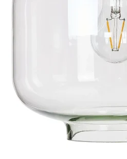 Hangeleuchte Mit 6-Flammig Aus Durchsichtigem Glas Bemboka