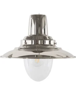 Hangeleuchte Nickel Glockenform Pinega