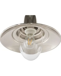 Hangeleuchte Nickel Glockenform Pinega