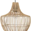 Hangeleuchte Rattan Naturlich Glockenform Mazowe