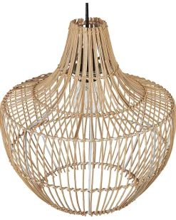 Hangeleuchte Rattan Naturlich Glockenform Mazowe