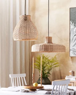 Hangeleuchte Rattan Naturlich Tamarin