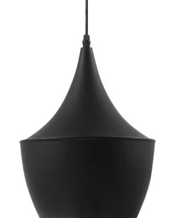 Hangeleuchte Schwarz / Gold Glockenform Fraser