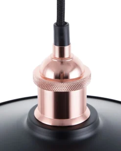 Hangeleuchte Schwarz / Kupfer Kegelform Swift S
