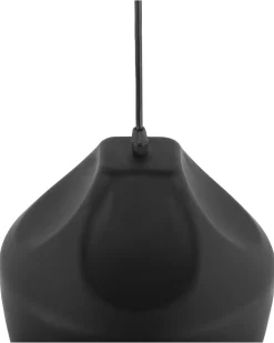 Hangeleuchte Schwarz Glockenform Evinos