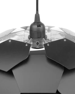 Hangeleuchte Schwarz Zapfenform Segre Klein