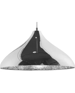 Hangeleuchte Silber Kegelform Iskar