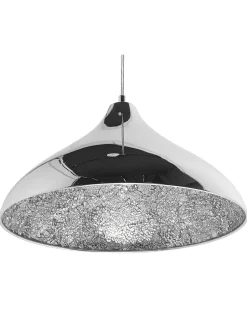 Hangeleuchte Silber Kegelform Iskar
