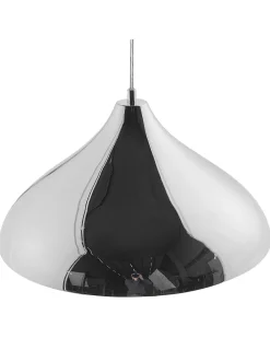 Hangeleuchte Silber Kegelform Iskar