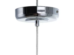 Hangeleuchte Silber Trommelform Torno