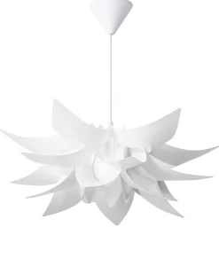 Hangeleuchte Weis Blumenform Alva