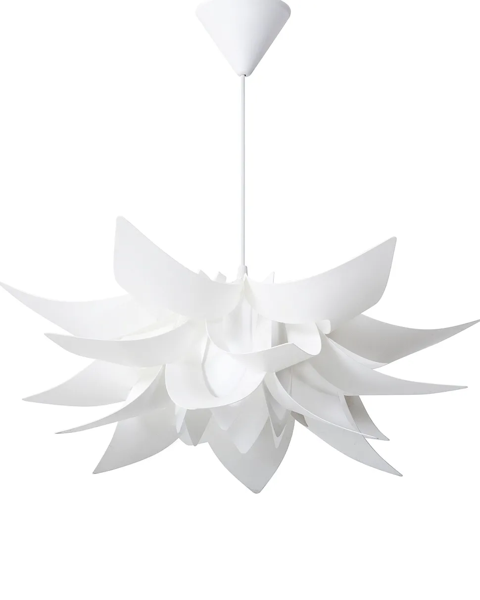 Hangeleuchte Weis Blumenform Alva
