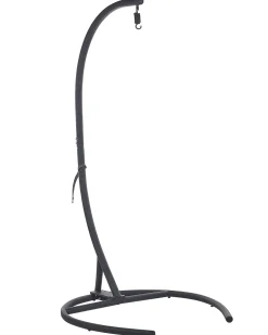 Hangesessel Mit Gestell O 105 Cm Rattan Dunkelgrau Sesia