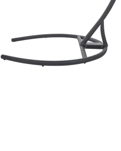 Hangesessel Mit Gestell O 105 Cm Rattan Dunkelgrau Sesia