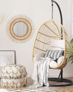 Hangesessel Mit Gestell O 97 Cm Rattan Naturlich Casoli