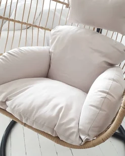 Hangesessel Mit Gestell O 97 Cm Rattan Naturlich Casoli